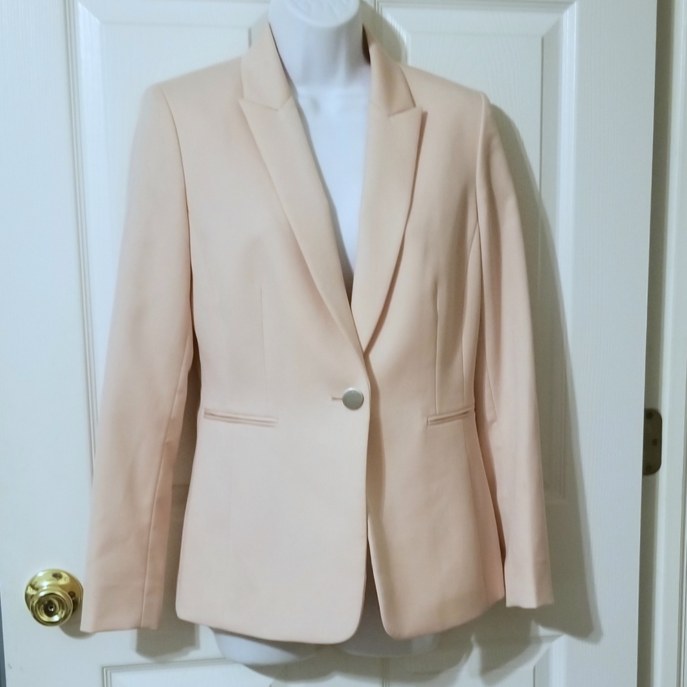 Tahari Blush Pink Blazer